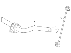 Image of Suspension Stabilizer Bar (Front) image for your 2007 Toyota Highlander   