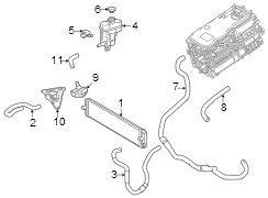 Image of Hose. Flexible Hose that is. image for your 1995 Toyota Tacoma   