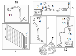 Image of A/C Pipe image for your 2013 Toyota Tacoma   