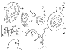 Image of Brake. Hose. A flexible Hose. image for your 2006 Toyota Tacoma  Base Extended Cab Pickup Fleetside 