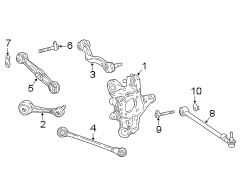 Image of Alignment Camber Adjusting Eccentric Bolt (Rear, Lower) image for your 2004 Toyota Echo   