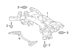REAR SUSPENSION. SUSPENSION MOUNTING. (1/1)