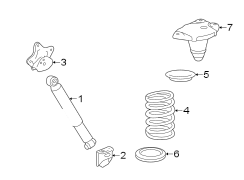 REAR SUSPENSION. SHOCKS & COMPONENTS. (1/1)