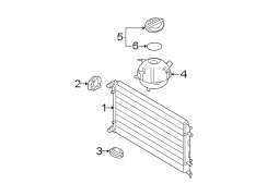 RADIATOR & COMPONENTS. (1/1)
