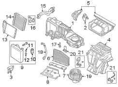 HVAC Mode Door Lever Link