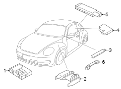 KEYLESS ENTRY COMPONENTS. (1/1)