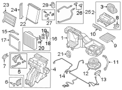 Air. Housing. HVAC. Case. A channel that directs.