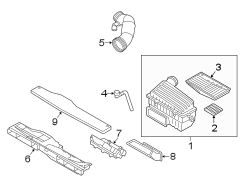 Air. Filter. Housing. Cleaner. Air Filter and Housing.