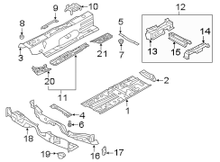 Seat Track Reinforcement (Rear)