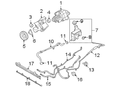 STEERING GEAR & LINKAGE. PUMP & HOSES. (1/1)
