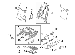 Seat Back Frame (Upper)