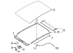 Sunroof Cable