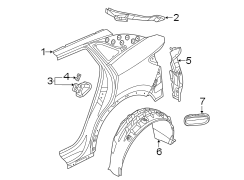 Door Lock Striker Plate