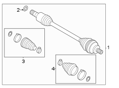 Rear suspension. Drive axles. (1/1)