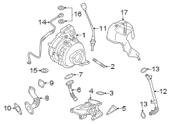 ENGINE / TRANSAXLE. TURBOCHARGER & COMPONENTS. (1/1)