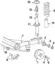 REAR SUSPENSION. SUSPENSION COMPONENTS. (1/1)