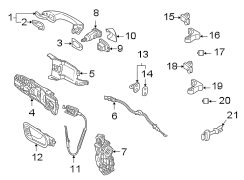 Door Latch Cable