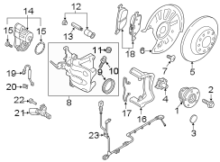 Harness. Sensor. ABS. Wire. A solid metal or plastic.