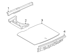 Trunk Trim Panel Insert (Rear)