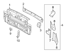 Rear Body Panel Extension (Rear, Upper)