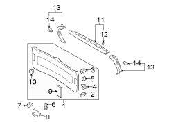 Liftgate Trim