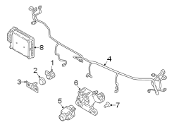 Parking Aid System Wiring Harness