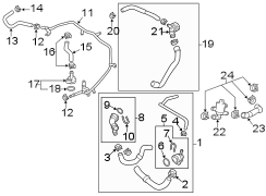 Center hose. HVAC Heater Hose. Radiator Coolant Hose. Water hose. Flexible hose that is.