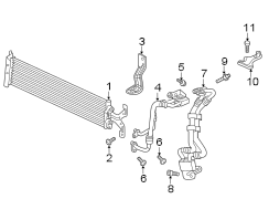 Automatic Transmission Oil Cooler Bracket