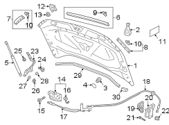 Hood Release Cable