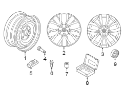 WHEELS. COVERS & TRIM. (1/1)