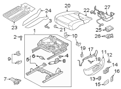 Seat Frame Mounting Base