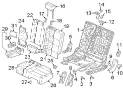 Seat Back Cushion Cover