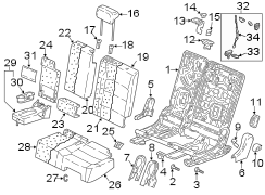 Seat Back Cushion Cover