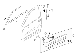 Door Molding (Lower)