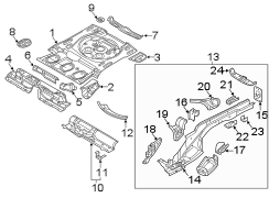 Floor Pan Reinforcement Brace