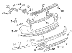 Bumper Trim (Rear, Lower)