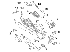 Trim. Cover. (Front, Upper, Lower). Panel used for the.