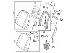 Seat Back Cushion (Upper)