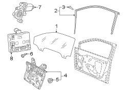 Door Window Channel Clip