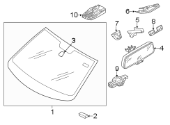WINDSHIELD GLASS. (1/1)