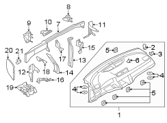 INSTRUMENT PANEL. (1/1)