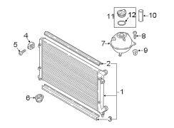 RADIATOR & COMPONENTS. (1/1)