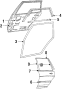 REAR DOOR. DOOR & COMPONENTS. (1/1)