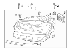 Headlight Bezel (Lower)