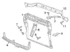 Radiator Support Panel (Front)