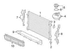 Radiator Support Baffle