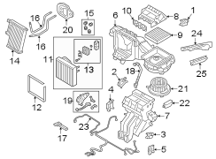 HVAC Unit Case (Front, Lower)