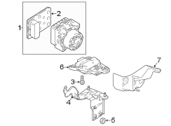 ABS Hydraulic Assembly