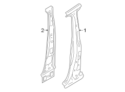 Body B-Pillar Reinforcement (Front, Lower)