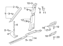 Door Sill Plate (Rear)